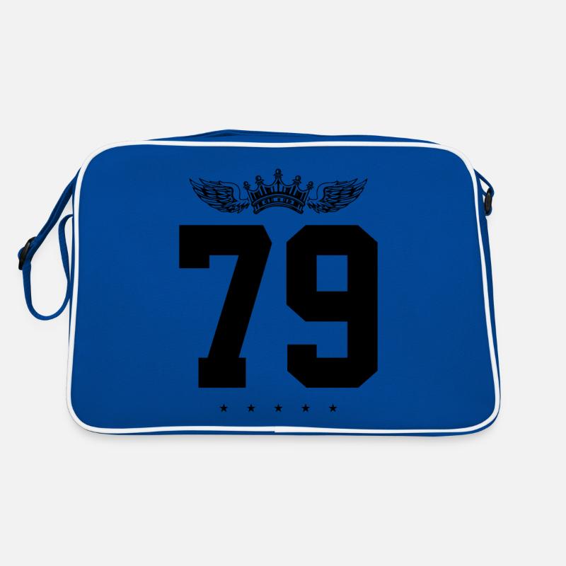 79 Couronne numérique Sac Retro