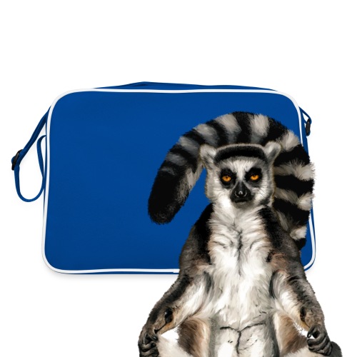 Lemur Katta - Retro Tasche