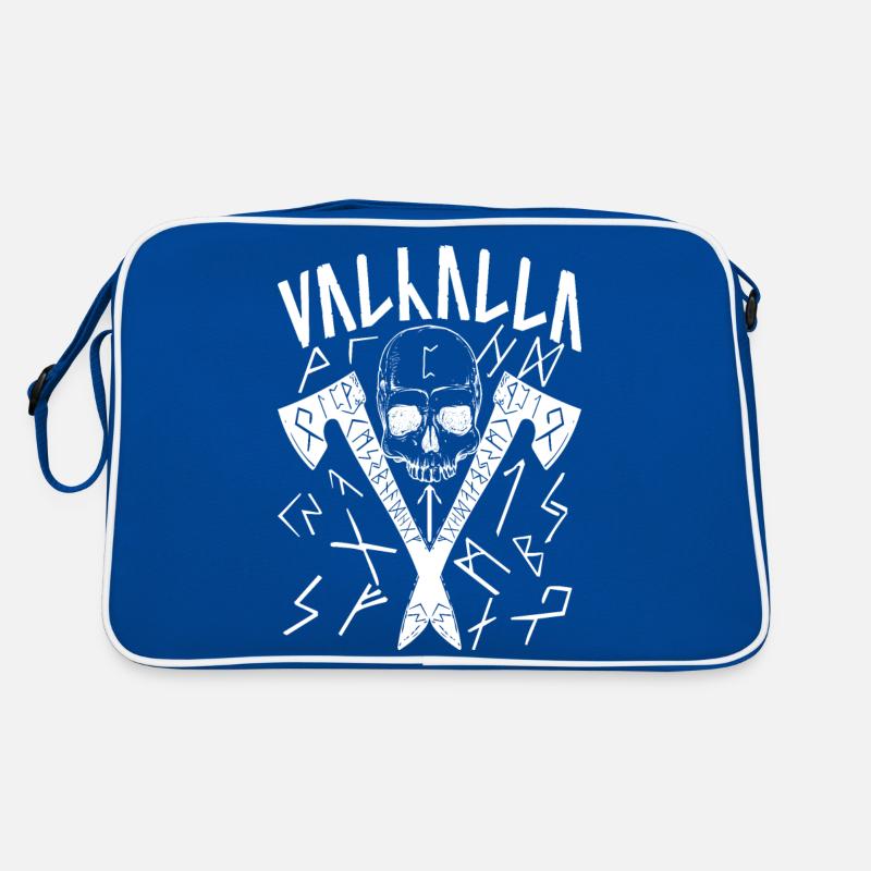 Valhalla Runes Retro Tasche
