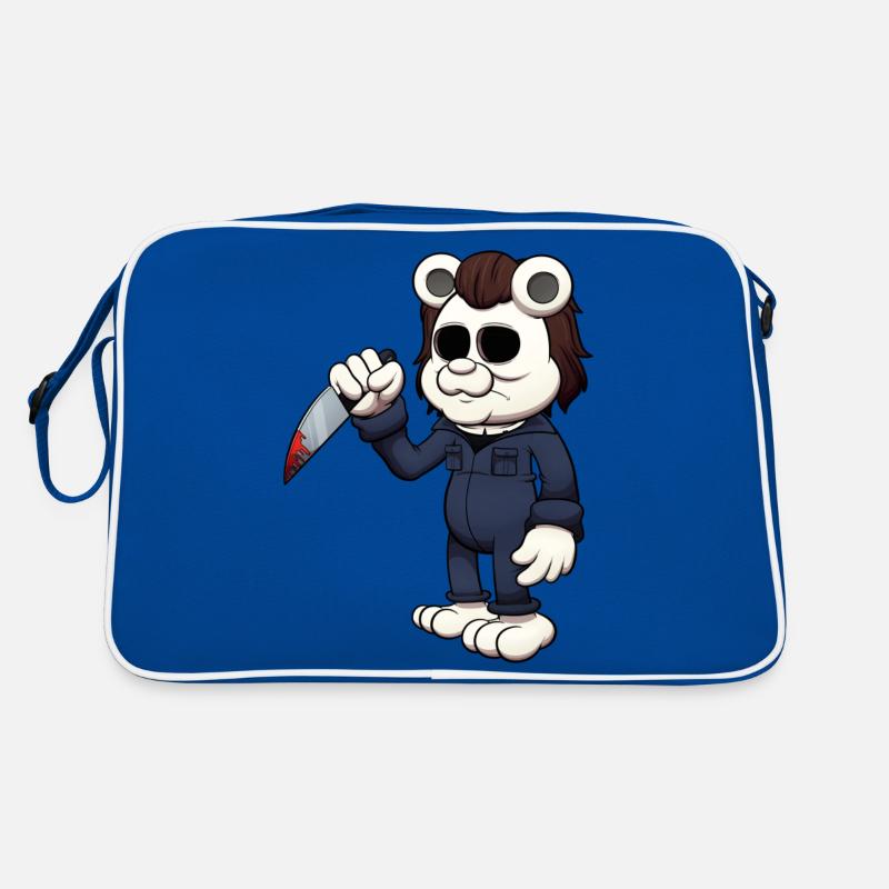 Teddy Bear Killer Retro Bag