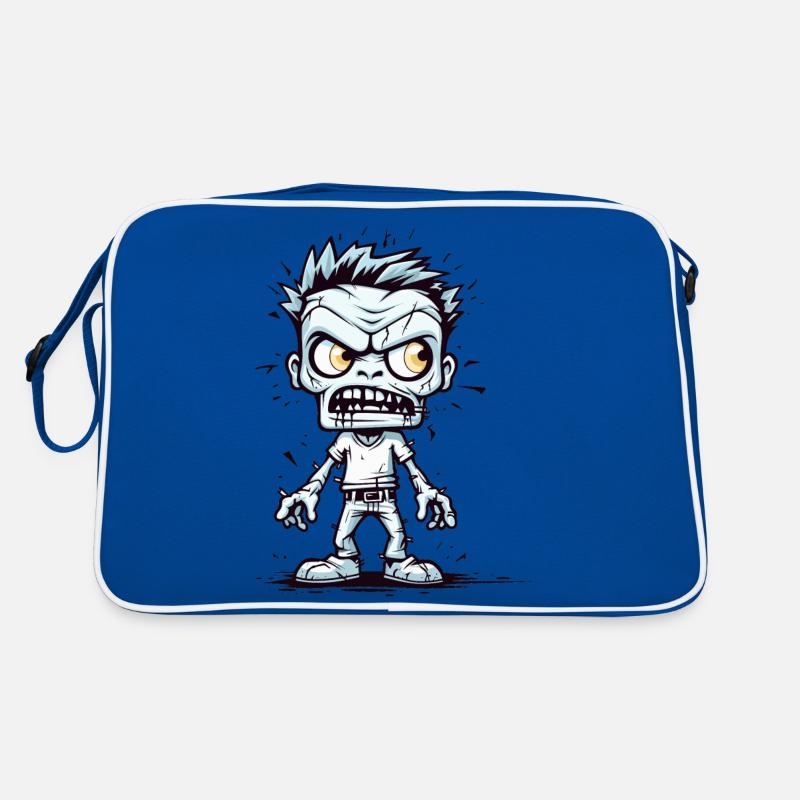 Zombie Elegance: Purer Apokalypse-Einblick! Retro Tasche