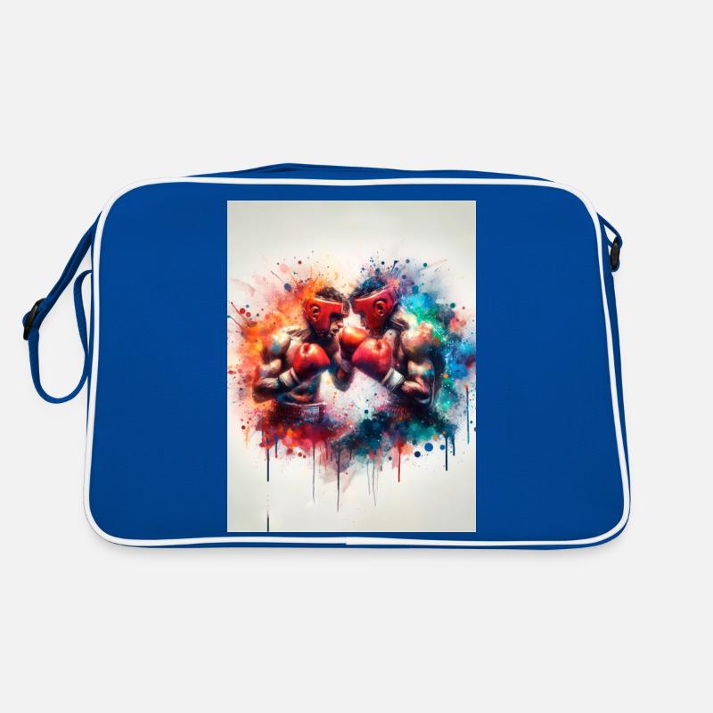 Boxkampf Retro Tasche