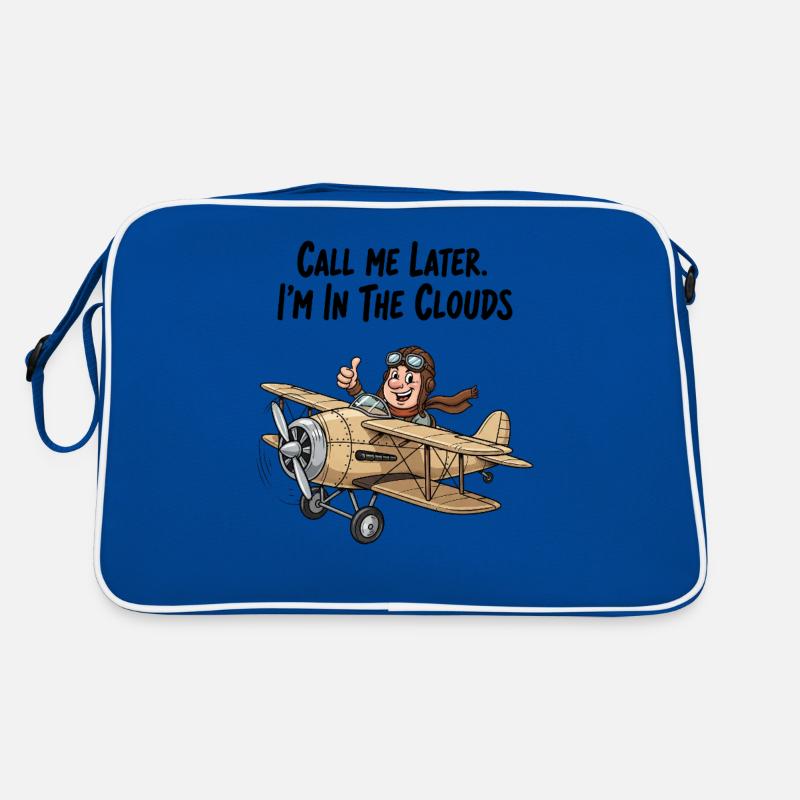 Pilote qui vole haut : Appelez-moi plus tard ! Sac Retro