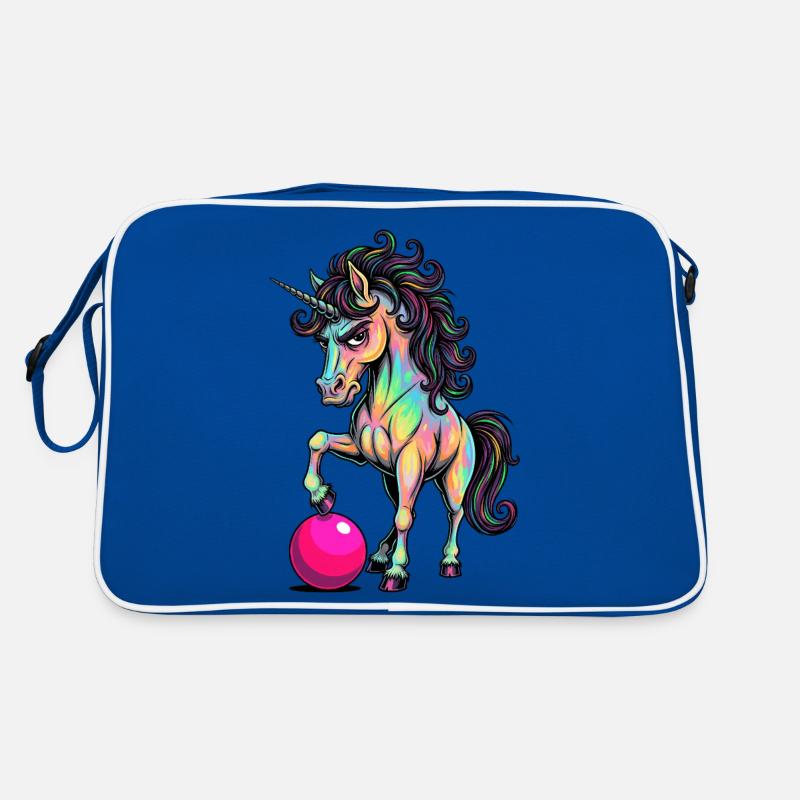 Grumpy Einhorn – Dein stylischer Eyecatcher Retro Tasche