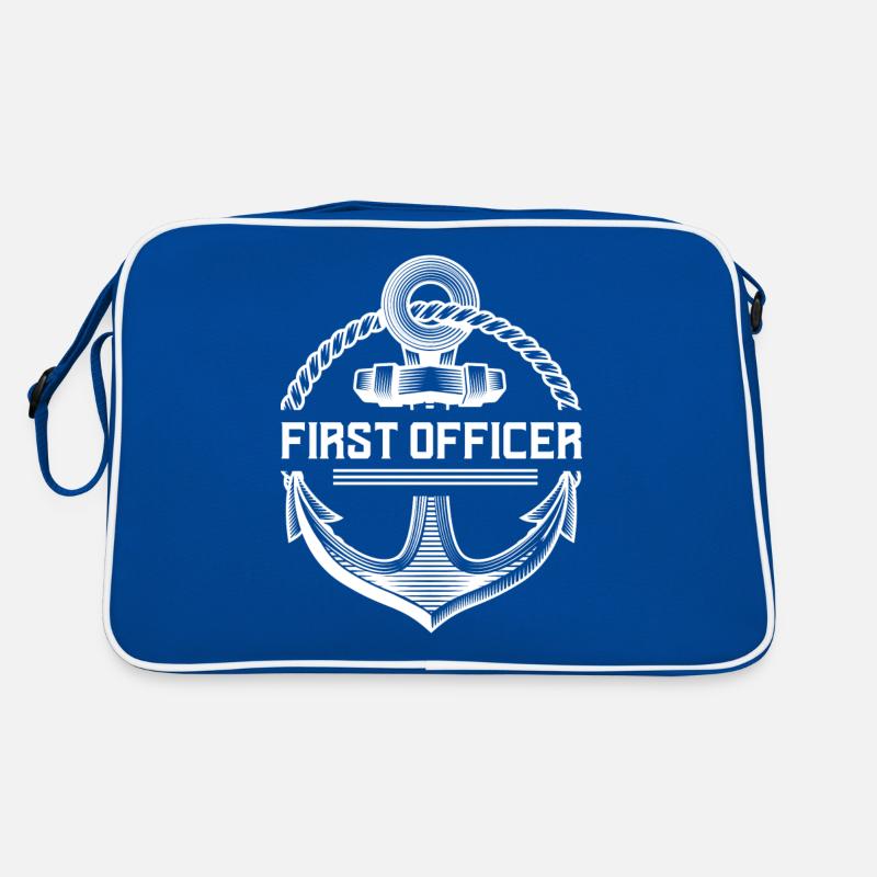Erster Offizier Retro Tasche