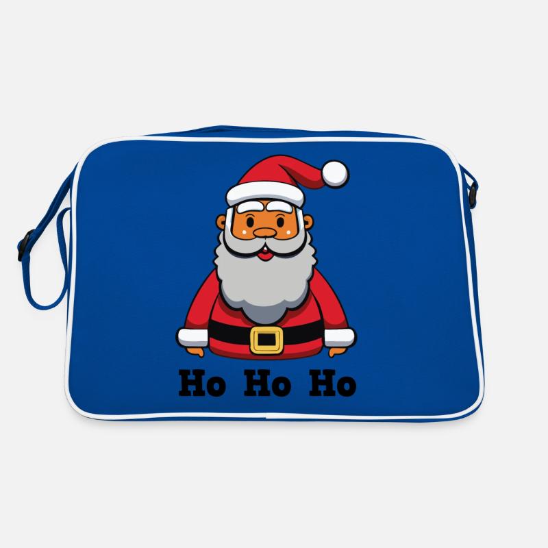 Weihnachtsmann_HoHoHo Retro Tasche