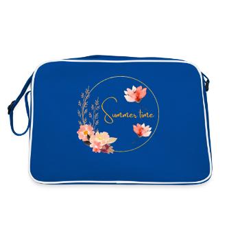 Summer time - Sac Retro - bleu/blanc - Dos