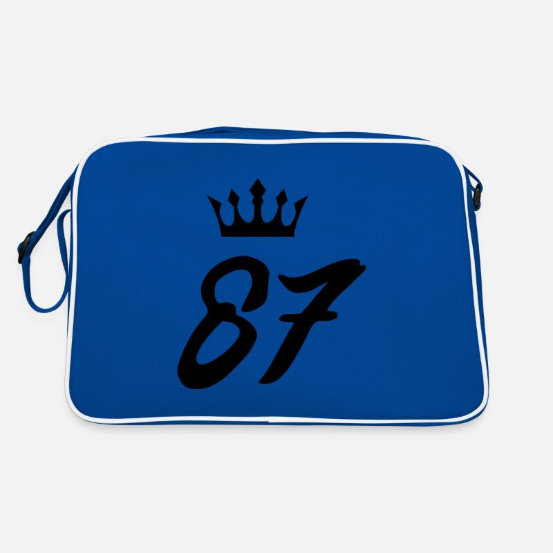 87 Number crown Retro Bag