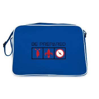 Scout: be prepared - Retro Bag - blue/white - Back