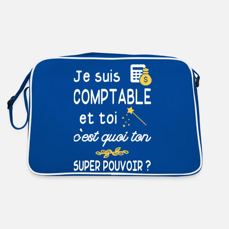 je suis comptable / humour comptable Sac Retro