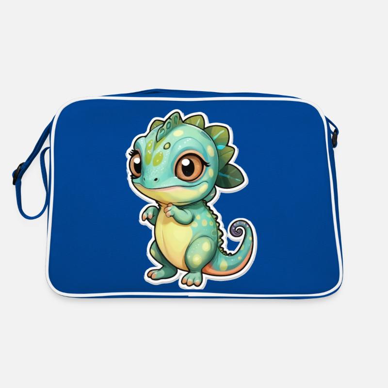 Caméléon mignon Sac Retro