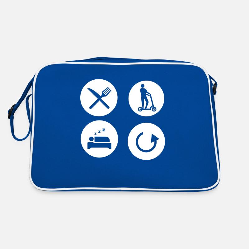 E-Scooter E-Roller Scooter Sac Retro