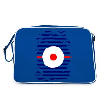 Brise marine - Sac Retro - bleu/blanc - Dos