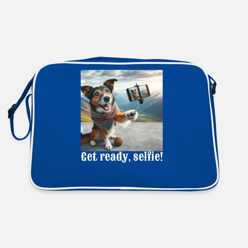 Mach dich bereit, Selfie-3 Retro Tasche