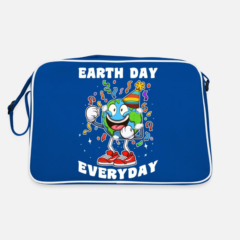 Earth Day Everyday Party Retro Bag