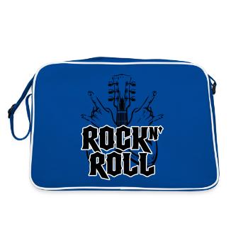 Rock And Roll | Les couleurs peuvent être changées - Sac Retro - bleu/blanc - Dos
