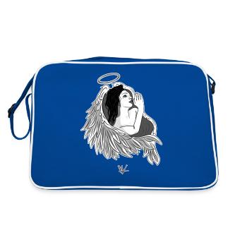 Murmure d’Ange - Sac Retro - bleu/blanc - Dos