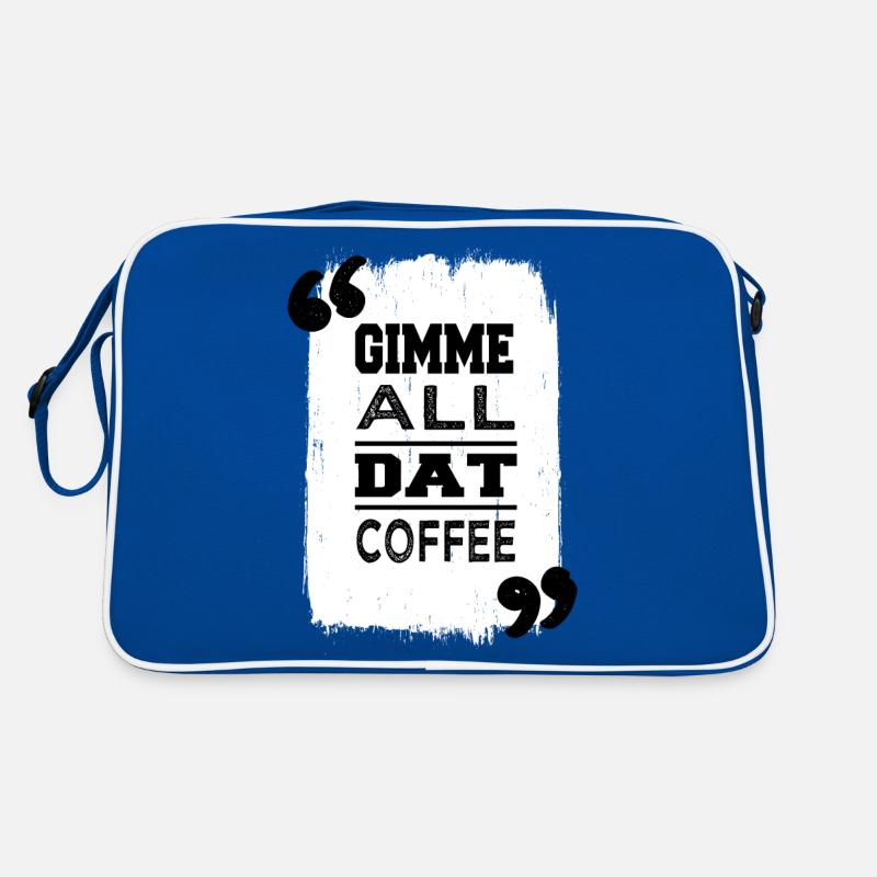 bday gift idea present idea cool coffeebean Retro Tasche