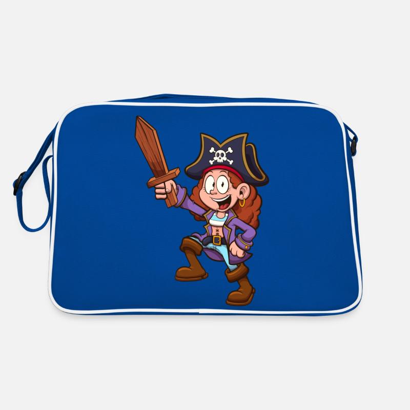 Fille pirate Sac Retro