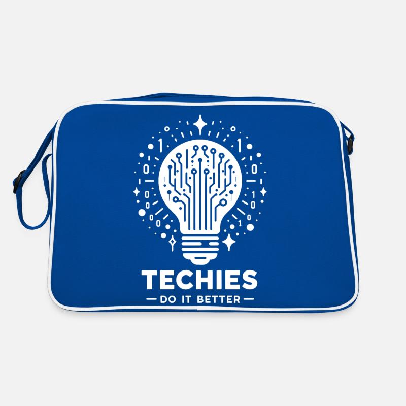 Techies Do IT Better Retro Bag