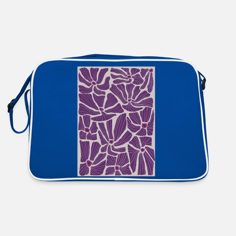 Motif de fleurs Sac Retro
