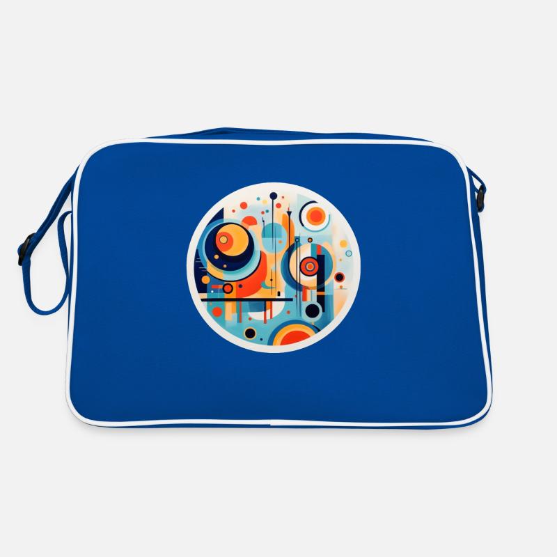 abstract art Retro Bag