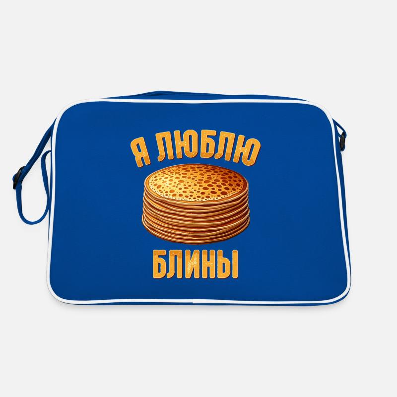 J’adore les blinis crêpes russes russie Sac Retro