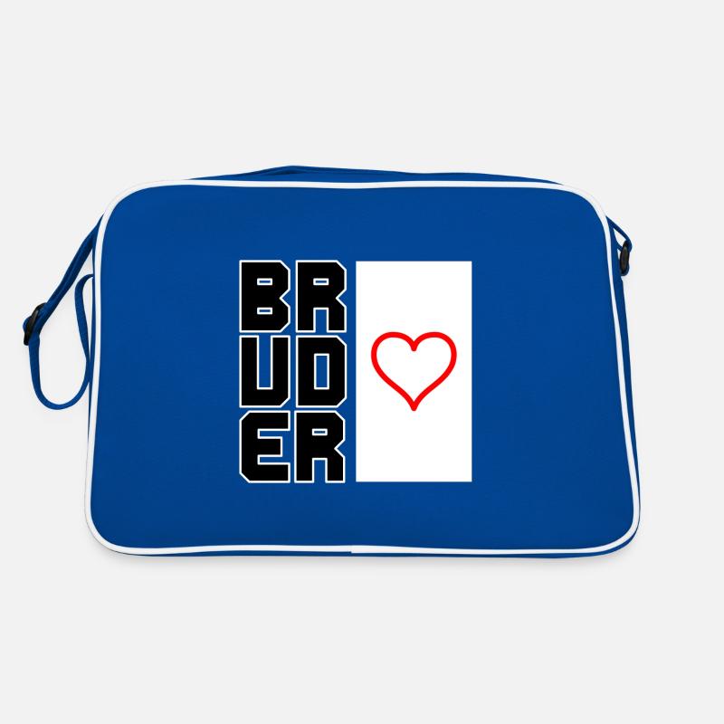 Bruderherz Vertikal Retro Tasche