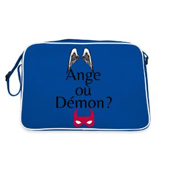 Ange où Démon? - Sac Retro - bleu/blanc - Dos
