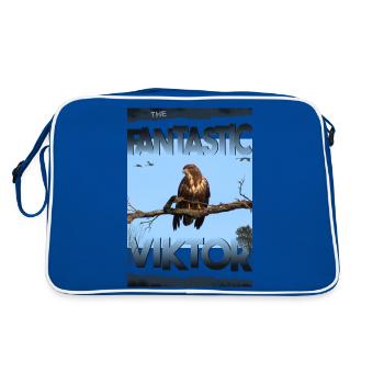 Viktor Birthday Viktor - Retro Bag - blue/white - Back
