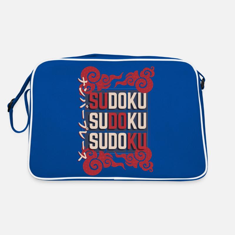 Japanese Sudoku Puzzle Retro Bag
