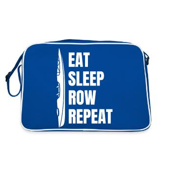 Aviron Équipe Aviron Club d’aviron Aviron - Sac Retro - bleu/blanc - Dos