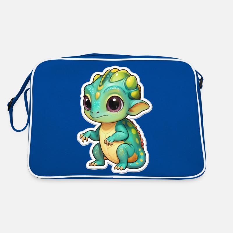 Caméléon mignon Sac Retro