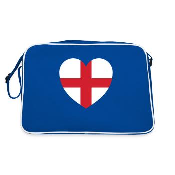 Heart of England - Retro Bag - blue/white - Back