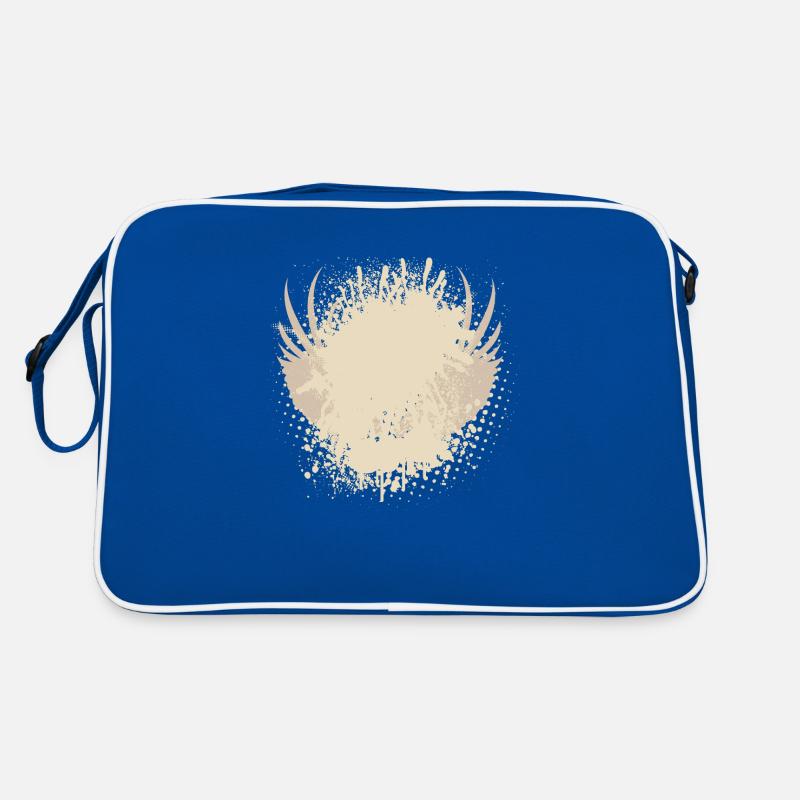 Vector background eu Retro Bag