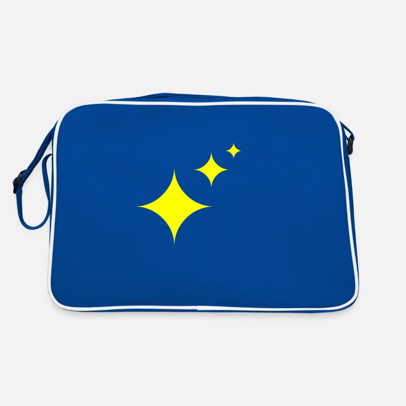 Sterne gelb Geschenkidee Geschenk Idee Retro Tasche