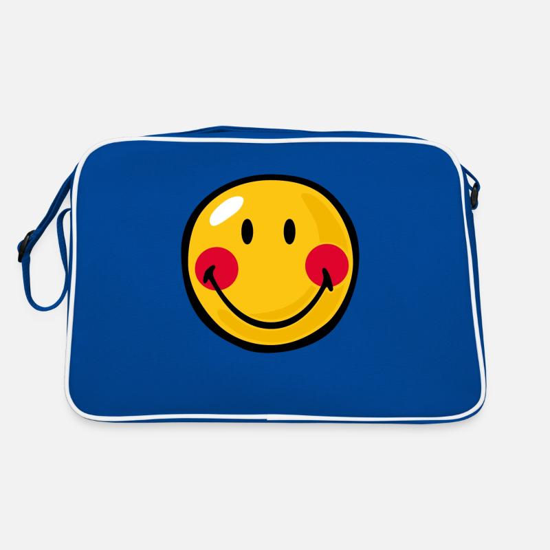 Smiley Blushed Retro Bag