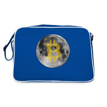 Bitcoin Lune - Sac Retro - bleu/blanc - Dos