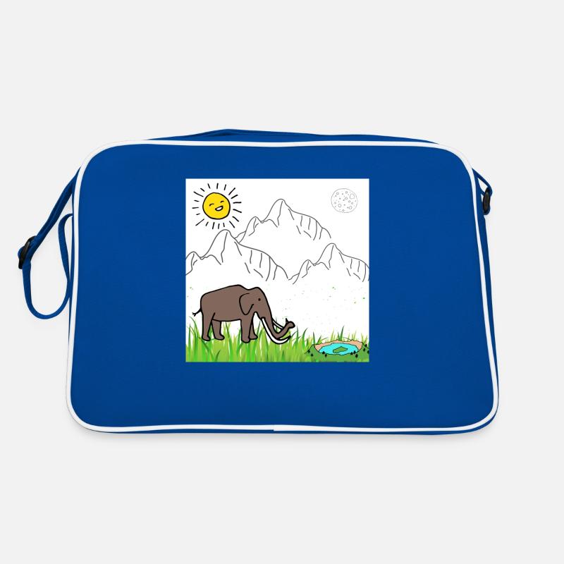 Elephant Retro Tasche