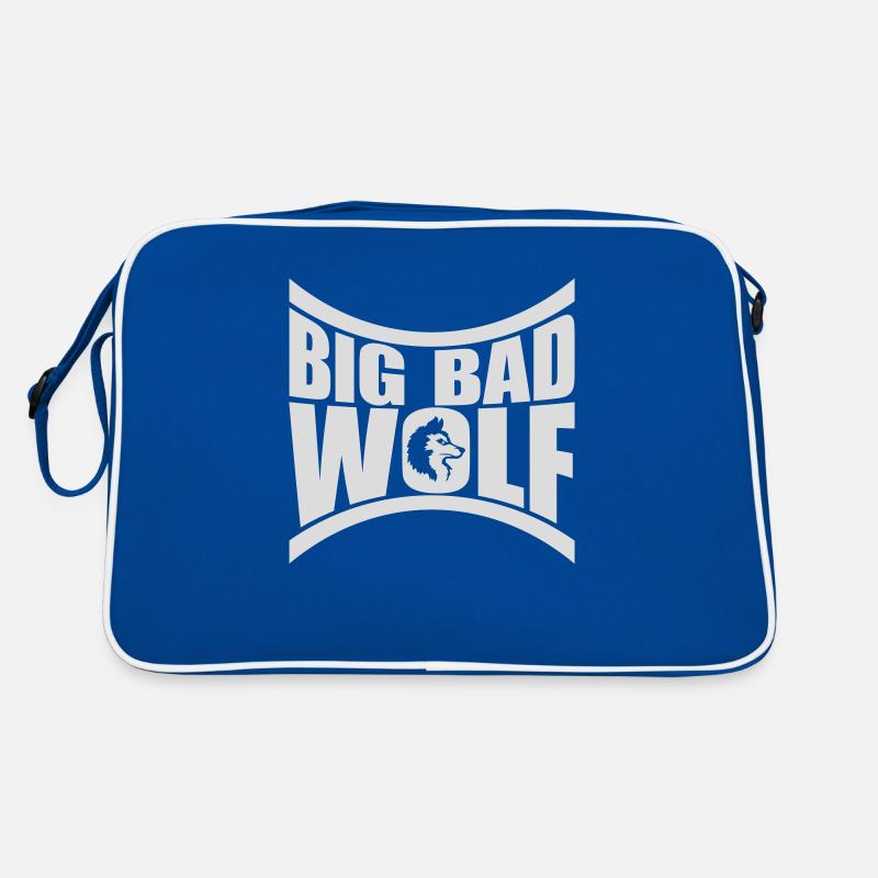 big bad wolf quote Retro Bag