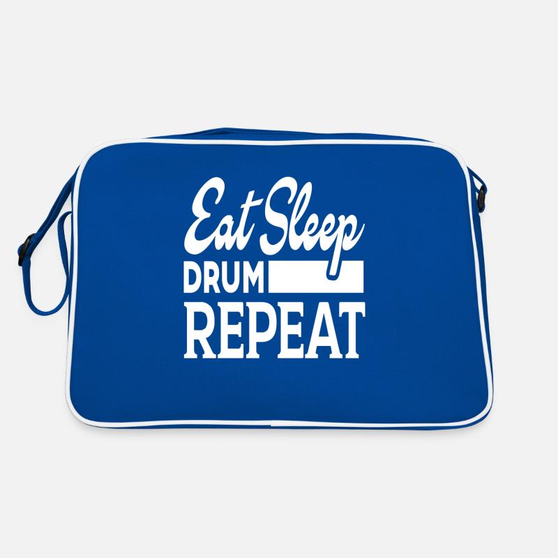 Répéter Manger Tambour de sommeil Sac Retro