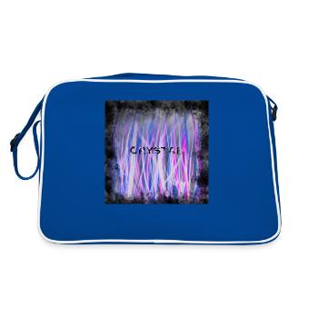 Crystal Blaze - Retro Bag - blue/white - Back