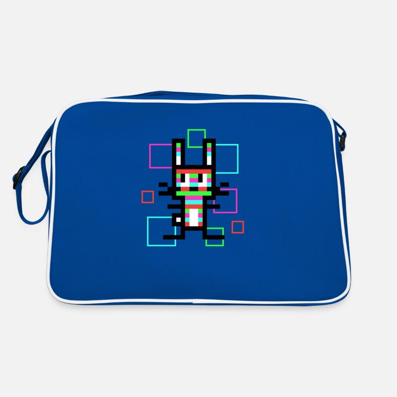 Rainbow Rabbit Retro Bag