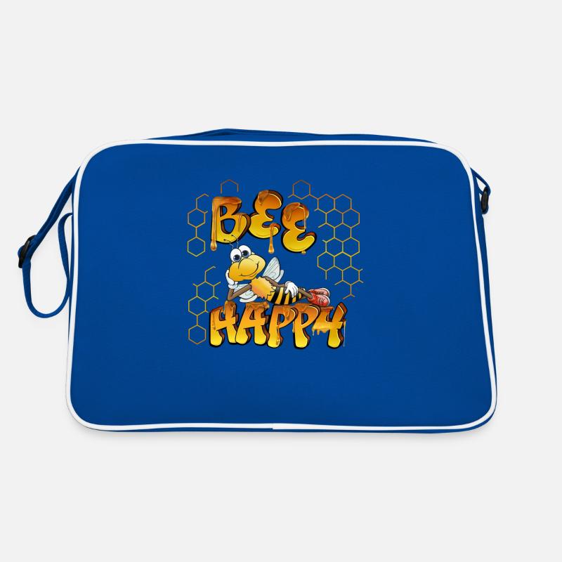 abeille heureuse Sac Retro