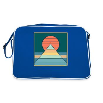 Retro Sunrise - Sac Retro - bleu/blanc - Dos