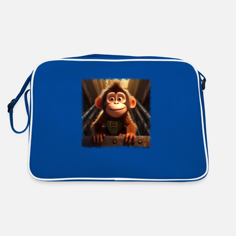 Singe mignon Sac Retro