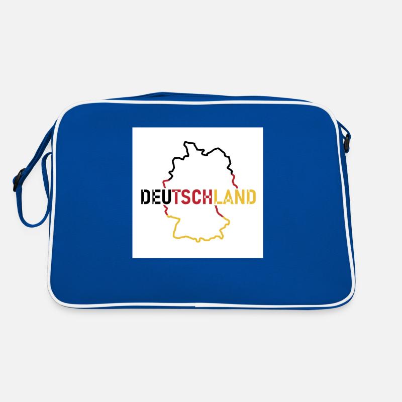 Map of Germany Retro Bag
