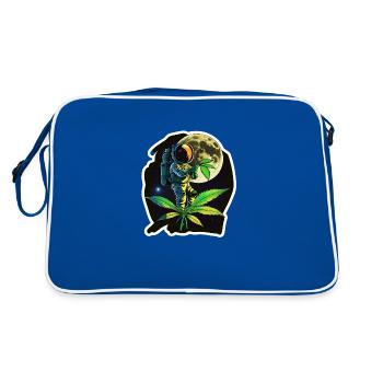 L'astronaute intérieur - Sac Retro - bleu/blanc - Dos