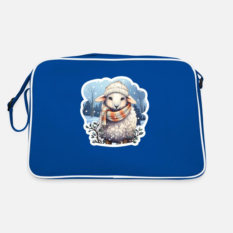 Winter sheep Retro Bag