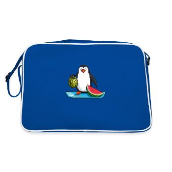 Surf 'n' Slice - Sac Retro - bleu/blanc - Dos